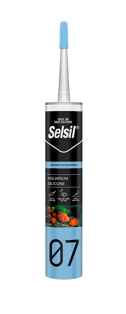 SELSİL AKVARYUM SİLİKONU 280ML ŞEFFAF