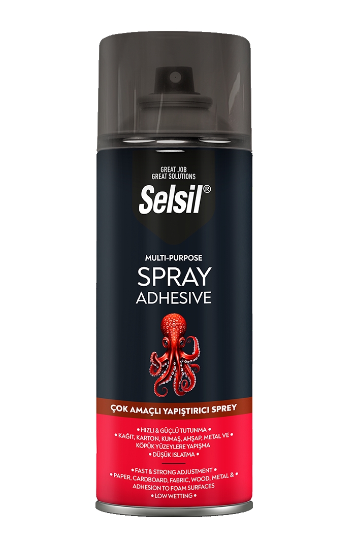 SELSİL ÇOK AMAÇLI SPREY YAPIŞTIRICI 400ML