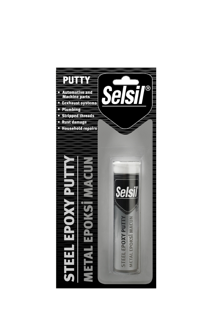 SELSİL METAL EPOXY MACUN 57GR GRİ