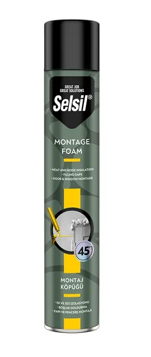 SELSİL MONTAJ KÖPÜK TAM DOLUM MANUEL 750ML 845GR