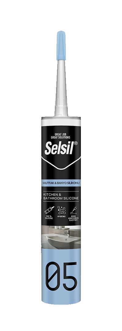 SELSİL DUŞAKABİN SİLİKONU 280ML BEYAZ