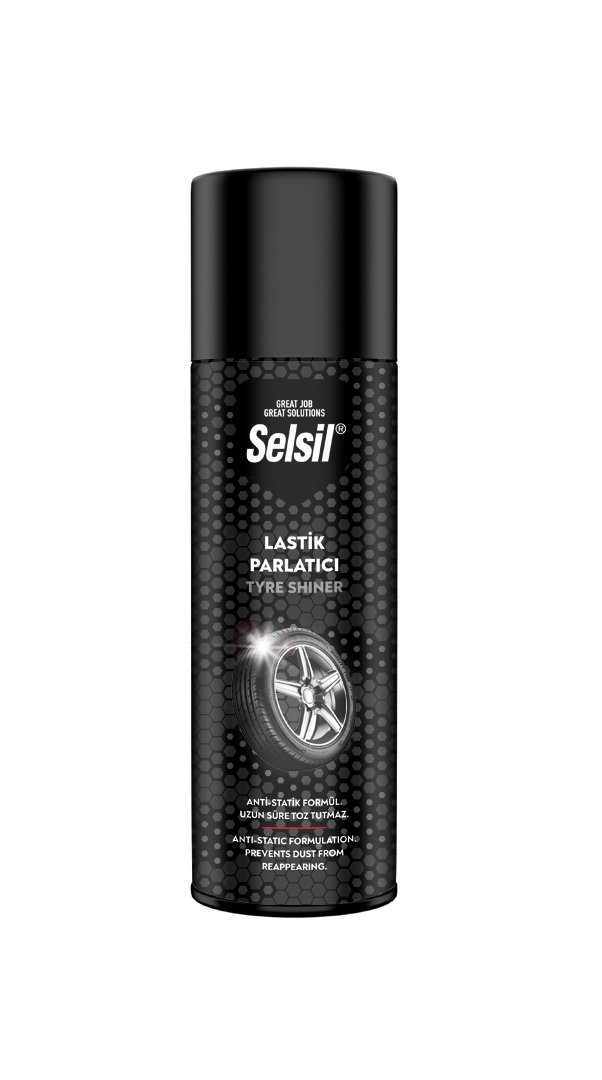 SELSİL LASTİK PARLATICI SPREY 500ML
