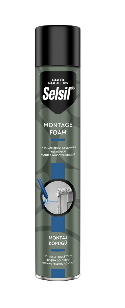 SELSİL MONTAJ KÖPÜK MANUEL 750ML 600GR