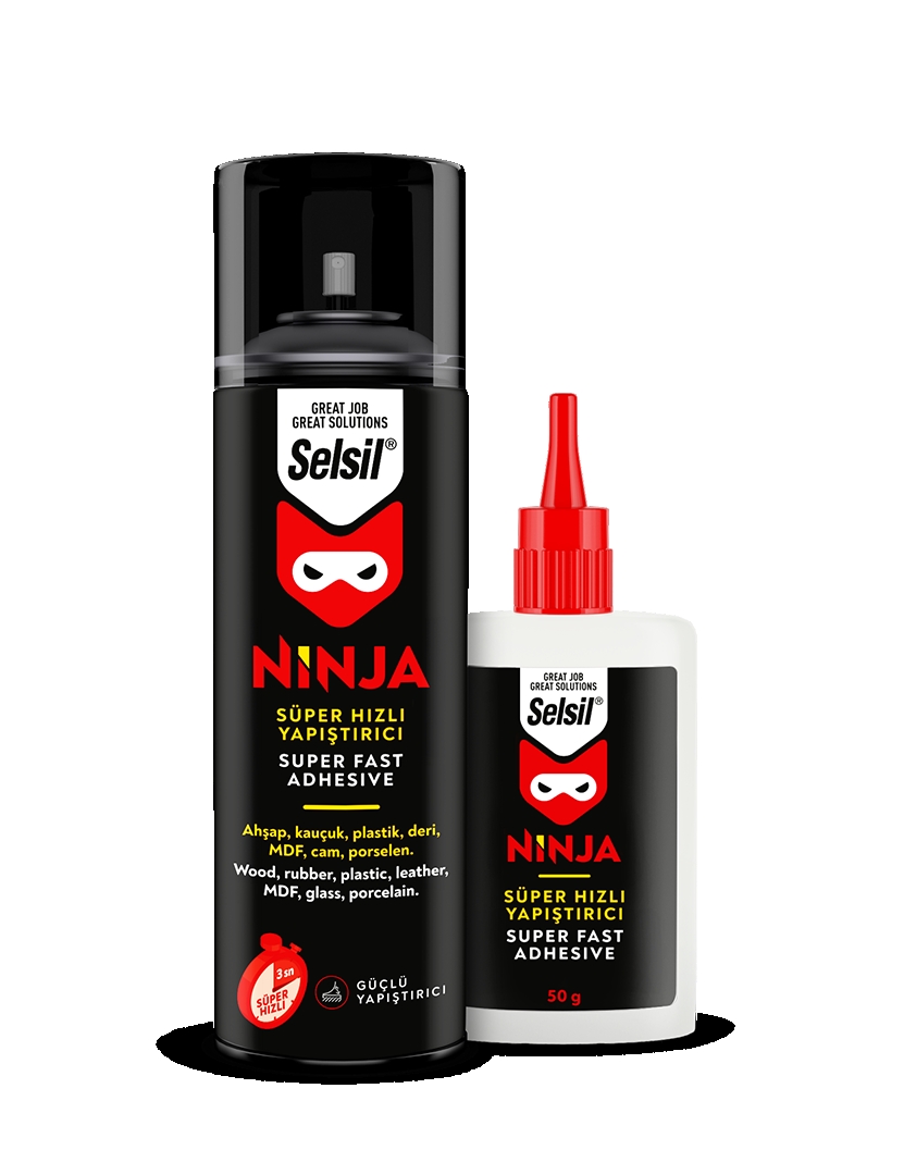 SELSİL MDF KİT HIZLI YAPIŞTIRICI 50GR+200ML ŞEFFAF