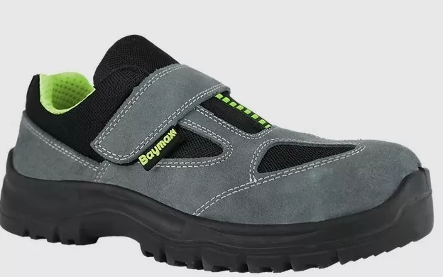 Baymax Silver S-01 Süet Cırtlı S1 Ayakkabı