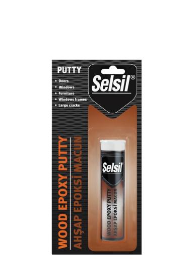 SELSİL AHŞAP EPOXY MACUN 57GR BEJ SELSİL AHŞAP EPOXY MACUN 57GR BEJ