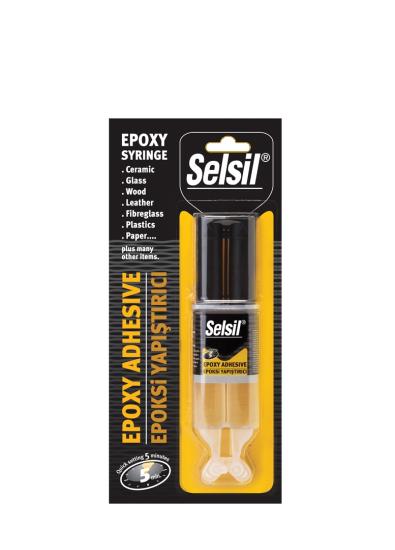 SELSİL GENEL AMAÇLI EPOXY ŞIRINGA YAPIŞTIRICI 28GR ŞEFFAF SELSİL GENEL AMAÇLI EPOXY ŞIRINGA YAPIŞTIRICI 28GR ŞEFFAF